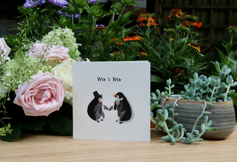 Carte de mariage M. et M. LGBT image 2