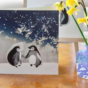 Carte de Saint Valentin Pingouins errants image 2