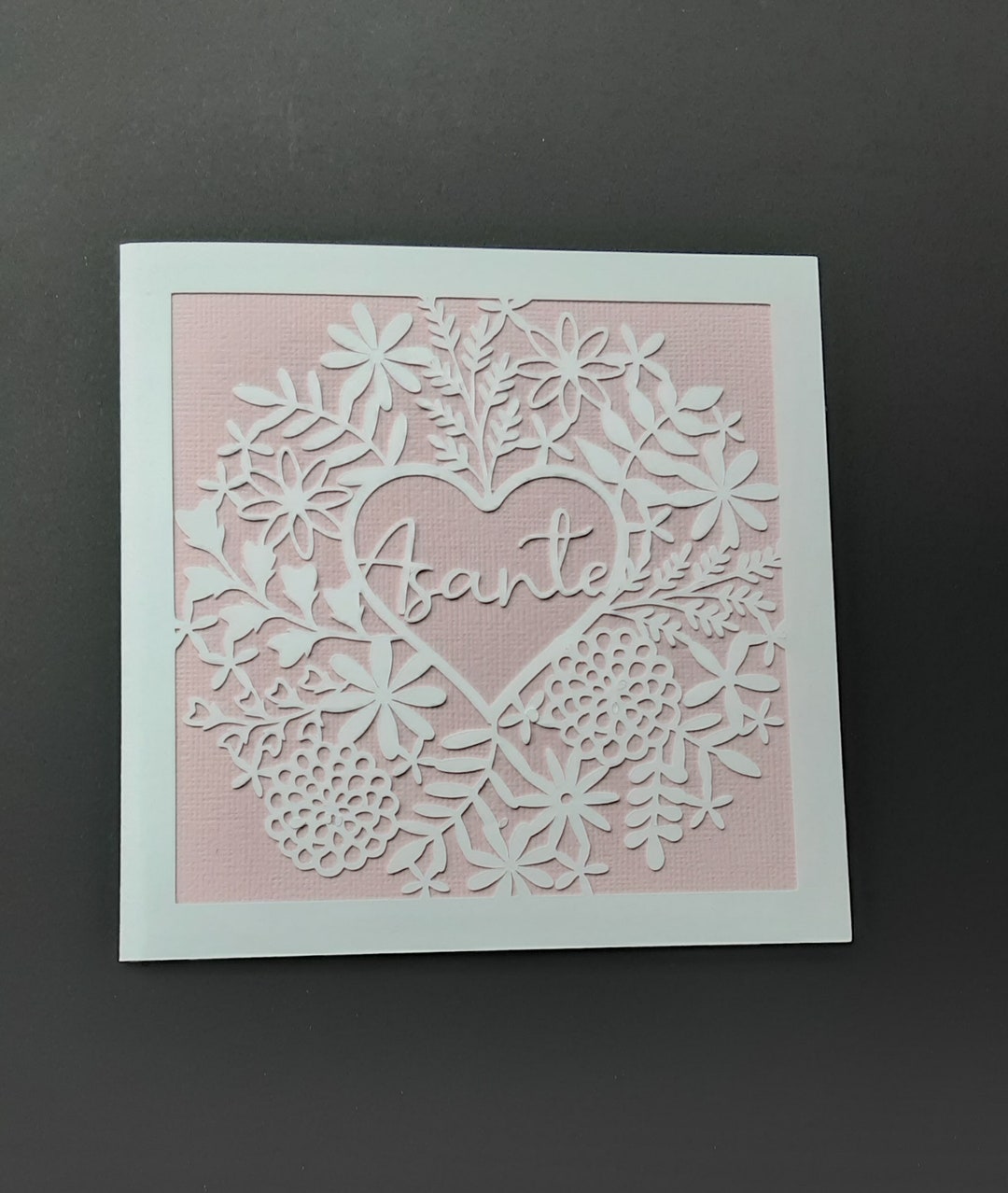 Personalised Floral Birthday Card or Mothers Day Card - Etsy
