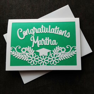 Personalised Graduation  card