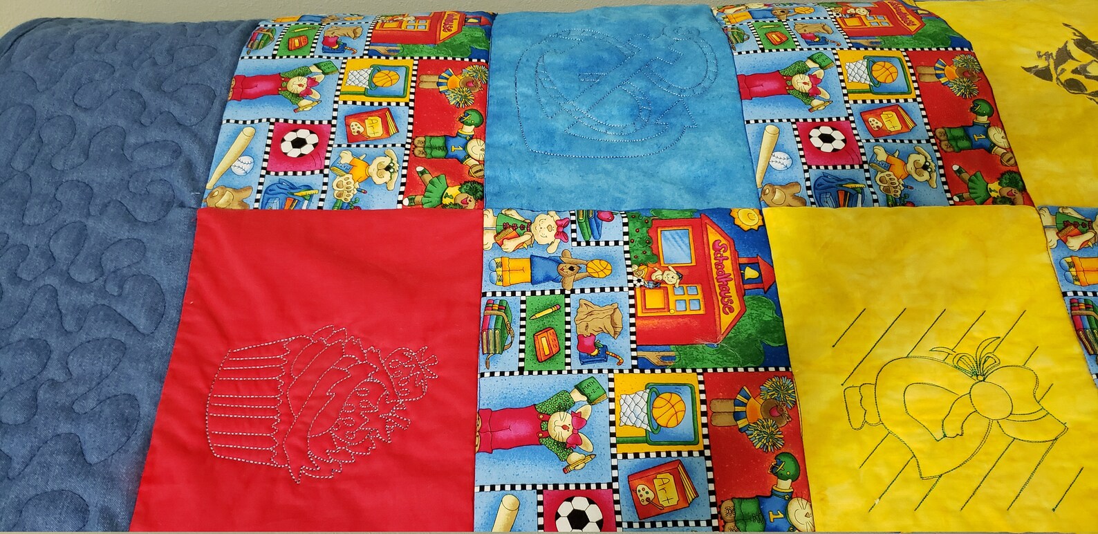 Child's Twin Bed Quilt..sale..free Shipping Etsy