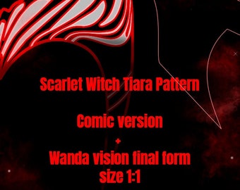Scarlet Witch Tiara pattern