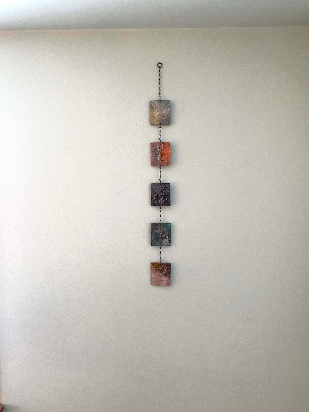 Vertical Wall Art, Vertical Wall Hanging, Vertical Wall Decor, Boho Art