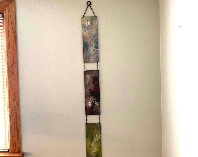 Vertical Wall Art, Narrow Vertical Wall Art, Vertical Wall Decor, Boho