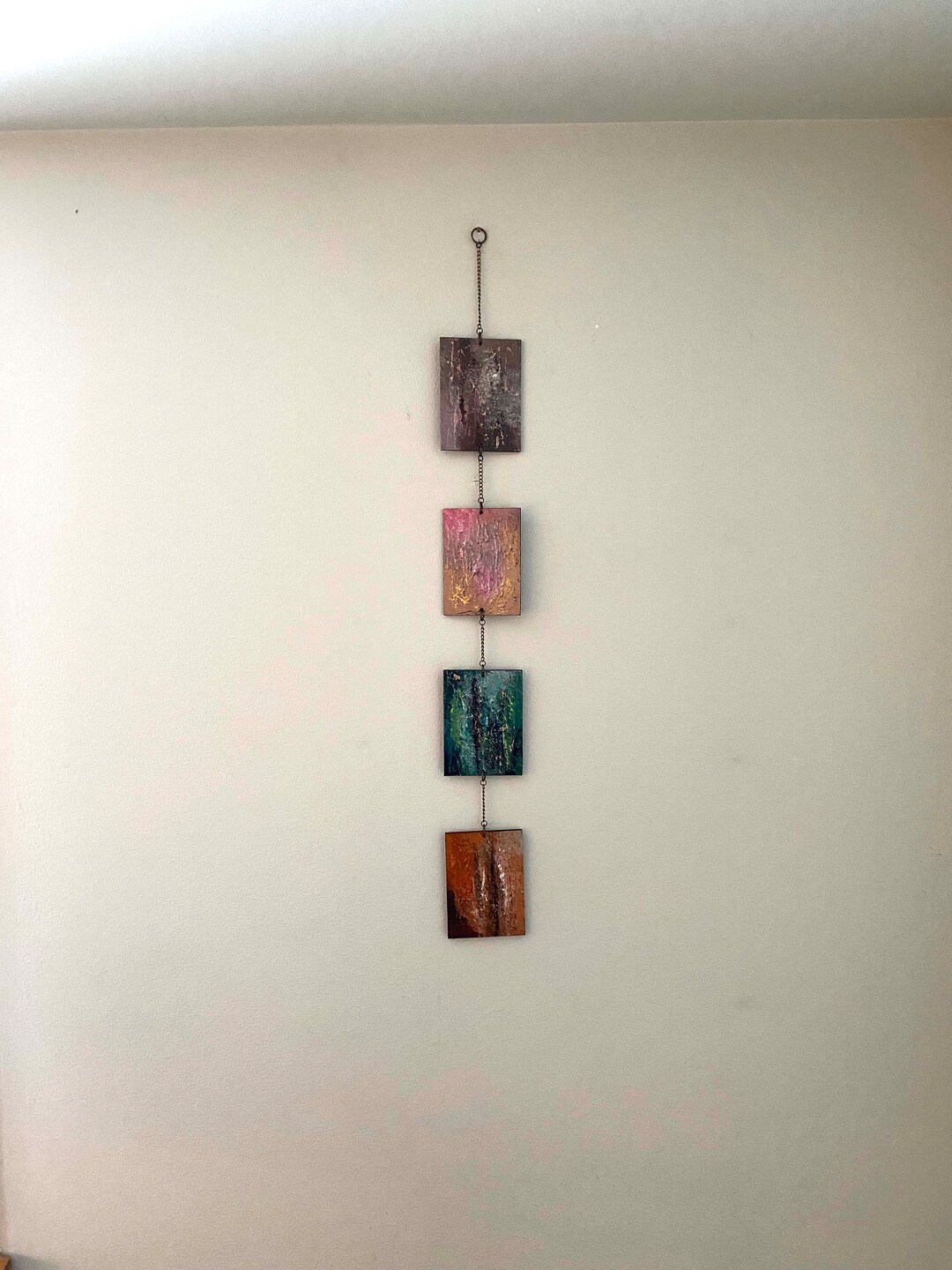 Vertical Wall Art, Narrow Vertical Wall Art, Vertical Wall Decor, Boho