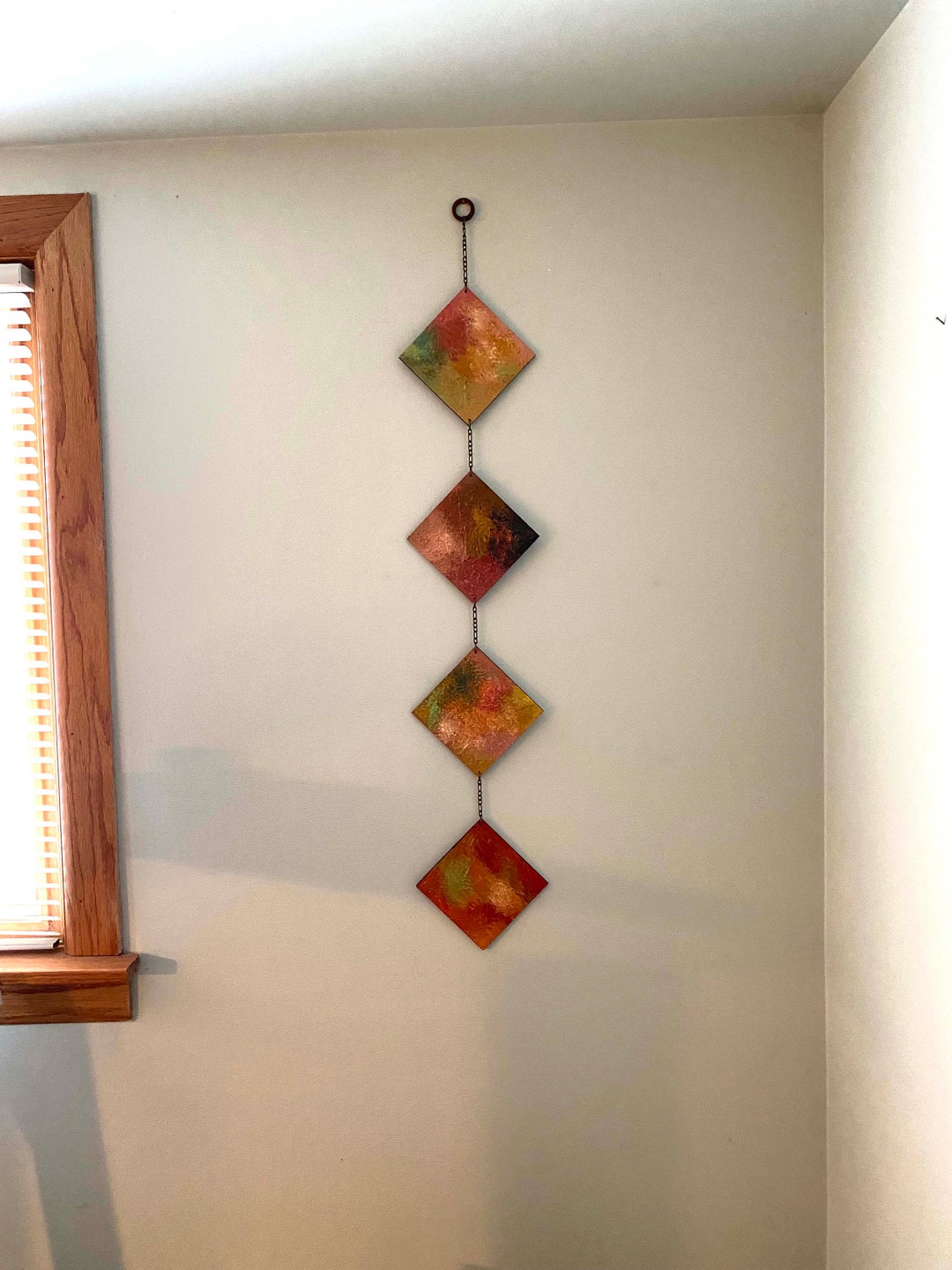 Vertical Wall Art, Narrow Vertical Wall Art, Vertical Wall Decor, Desert Art Colors, Vertical