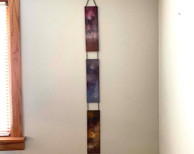 Vertical Wall Art, Narrow Vertical Wall Art, Vertical Wall Decor, Boho