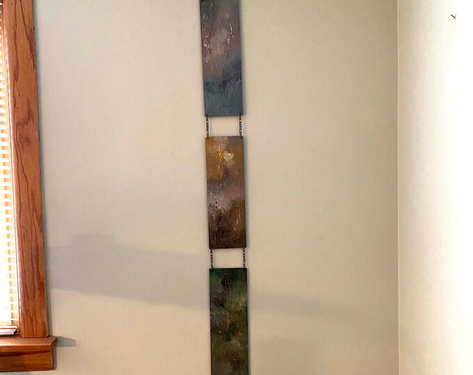 Vertical Wall Art, Narrow Vertical Wall Art, Vertical Wall Decor, Boho