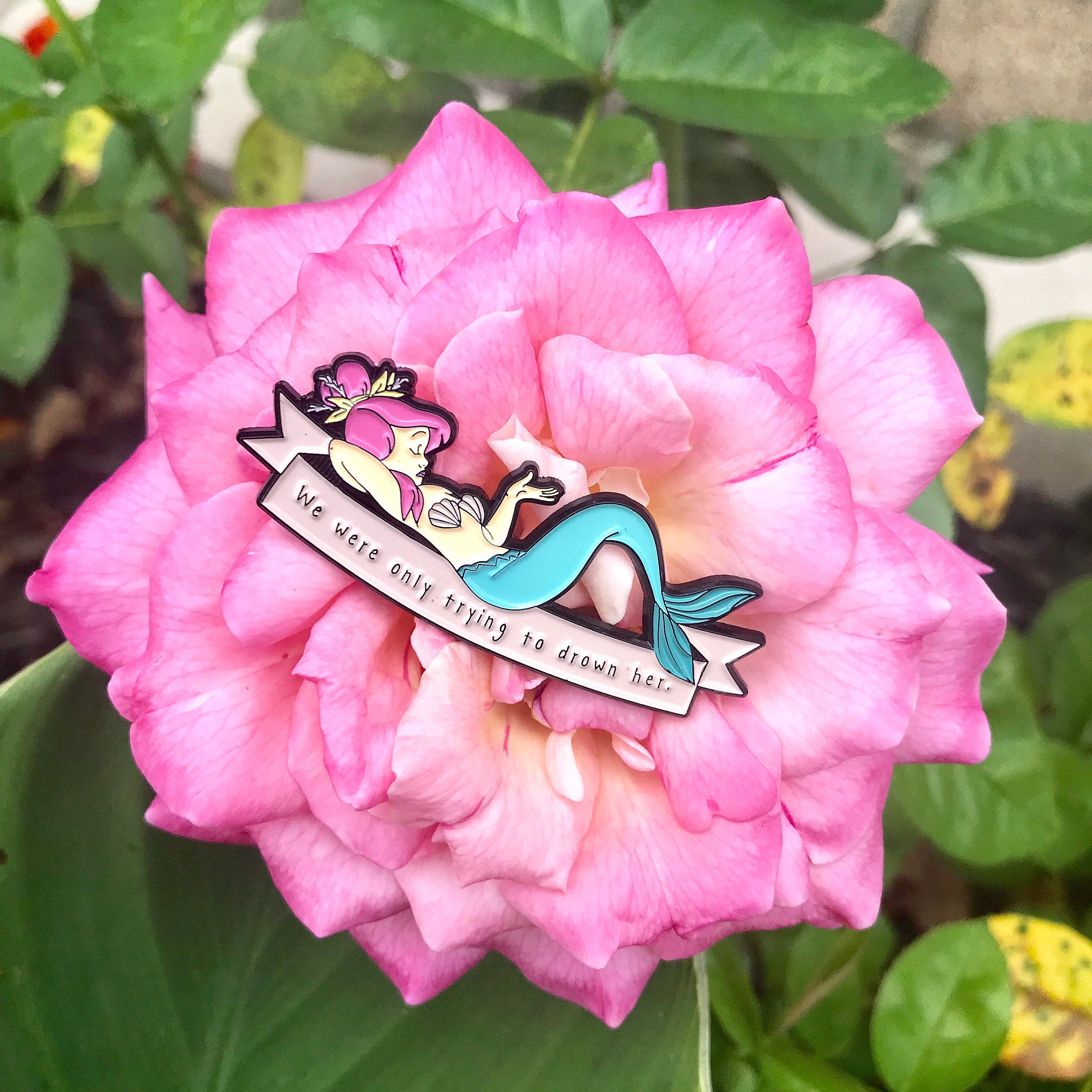 Drown Her - Peter Pan Enamel Pin