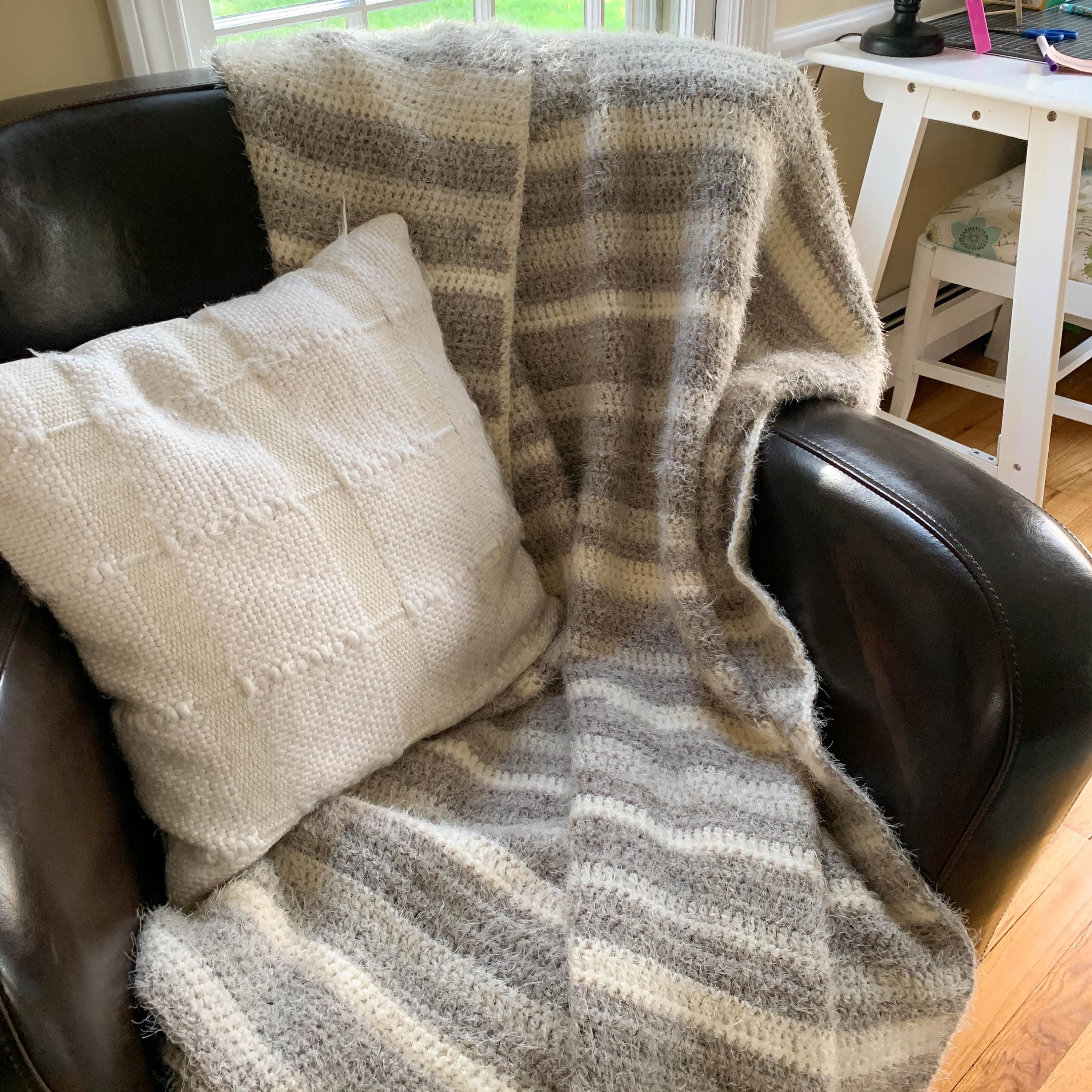 Winter Cozy Blanket Fuzzy Throw Gray Knit Blanket Etsy UK