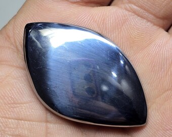 Fancy Shape Natural Beautiful Silicon Loose Cabochon Gemstone Natural Silicon Cabochon Dainty For Pendant jewellery- Loose Stone-50x30x6MM