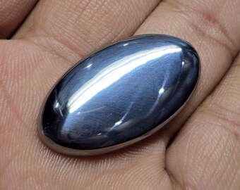 Oval Shape Natural Beautiful Silicon Loose Cabochon Gemstone Natural Silicon Cabochon Dainty For Pendant jewellery- Loose Stone-39x21x6MM