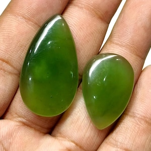 Natural serpentine cabochon, olive green serpentine, quality gemstone Wholesale, semi precious gemstone Gemstone For Jewelry Making 66.85 CT