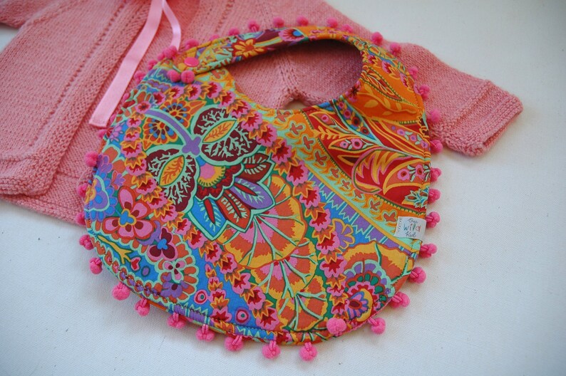 handmade dribble bibs