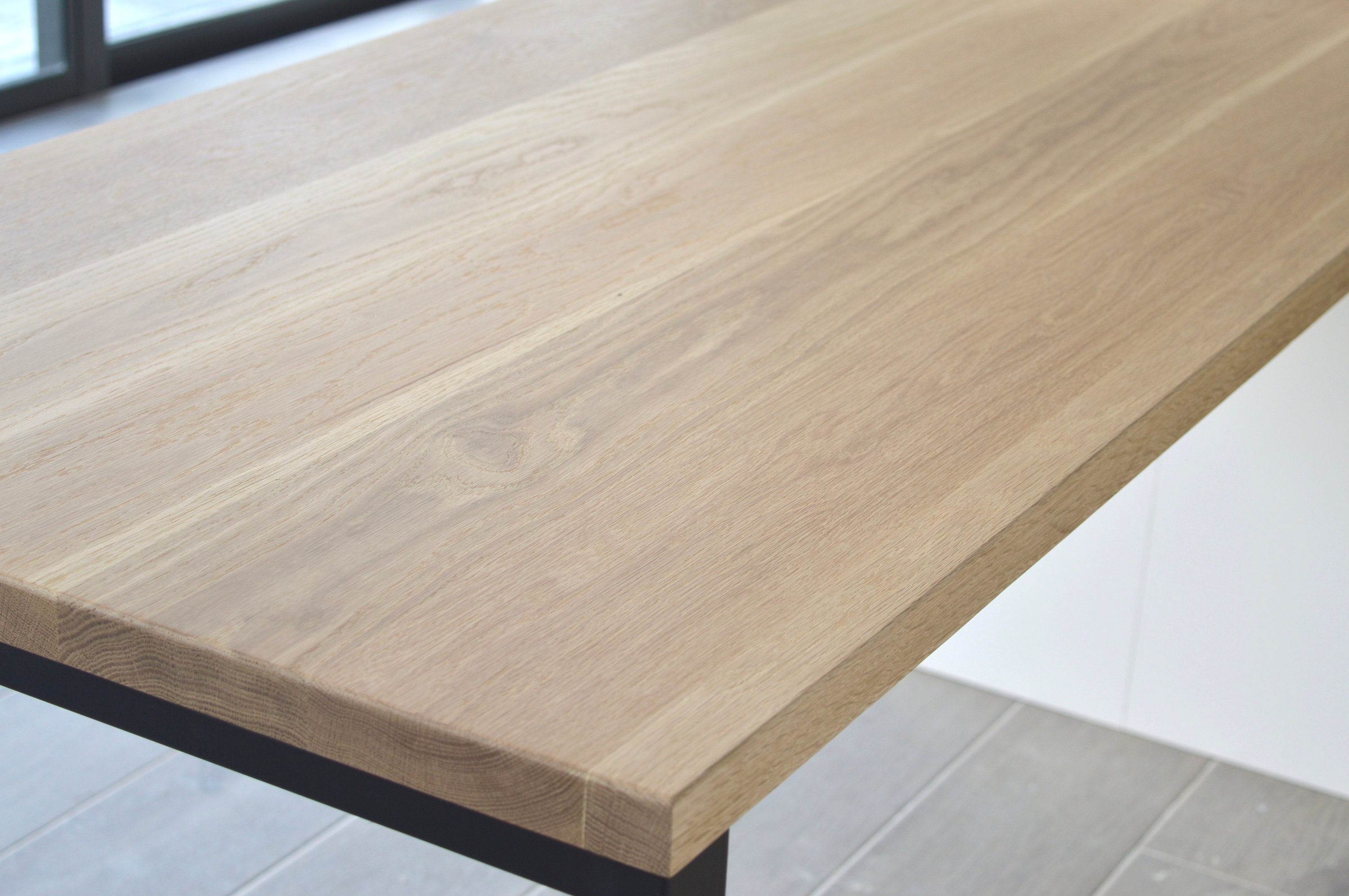 Kitchen island white oak dining table Etsy