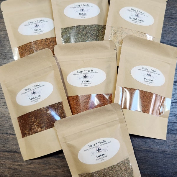 Spices, Gourmet Herb Spice Blend, Spice for grilling, gift for cook, spice sample, grilling spice