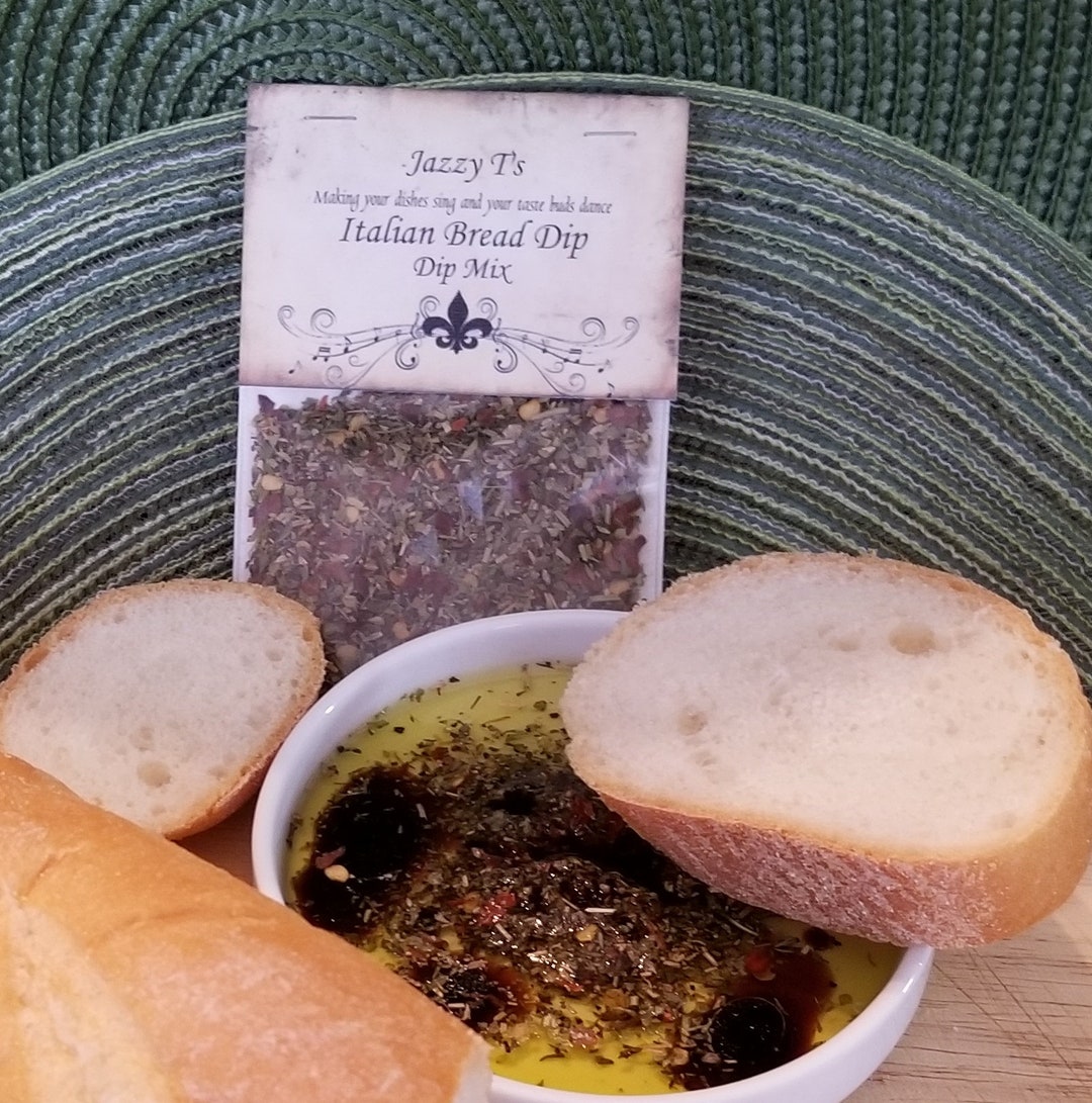 Bread Dipping Spices Bread Dip Mix Italian Bread Dip Mix Etsy