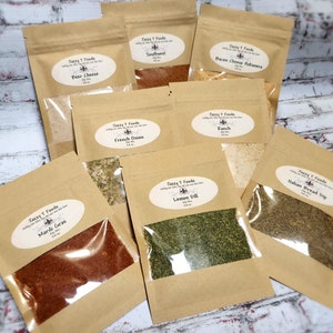 Dip Mix gift set, Father&#39;s Day Gift, Food Gift, dip variety set, party dips, gourmet dips. dip lover gift