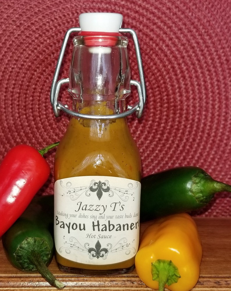 Hot Sauce Louisiana Theme Hot Sauce hot sauce gift gift | Etsy