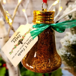 Christmas Stocking stuffer, Spice Blends, gift for cook, Christmas wedding favor, Teacher Gift, Christmas ornament, Co worker gift