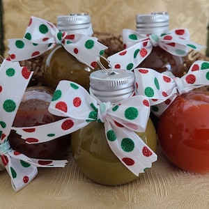 Hot Sauce Ornament, Stocking Stuffer, Gift for him, Party Favor, Hostess gift, Gift for Boss, Christmas Ornament