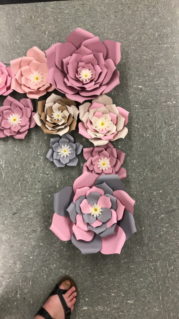 Paper Flowers Etsy