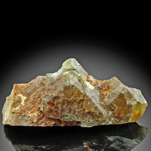 Gemmy Yellow-Brown Baryte Crystal from Germany – Terminated, Lustrous, Aesthetic Specimen – free shipping – goldenbaryte, gemcrystal
