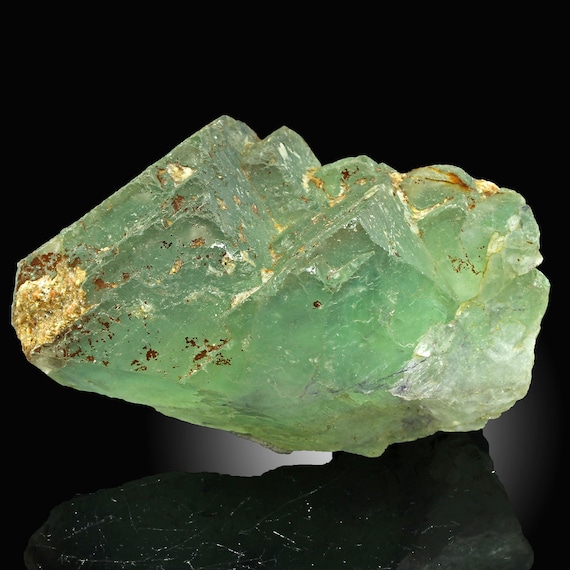 グリーンキュービックフローライト結晶 – ナミビア、オコルス鉱山