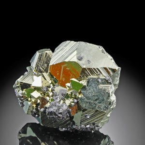 Pyrite super shiny Crystals from Peru - Healing Crystals, Home Decor, Souvenir, Gifts