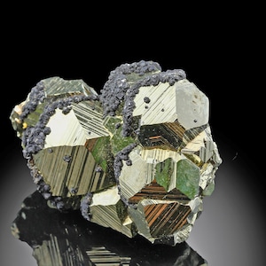 Pyrite super shiny Crystals from Peru - Healing Crystals, Home Decor, Souvenir, Gifts