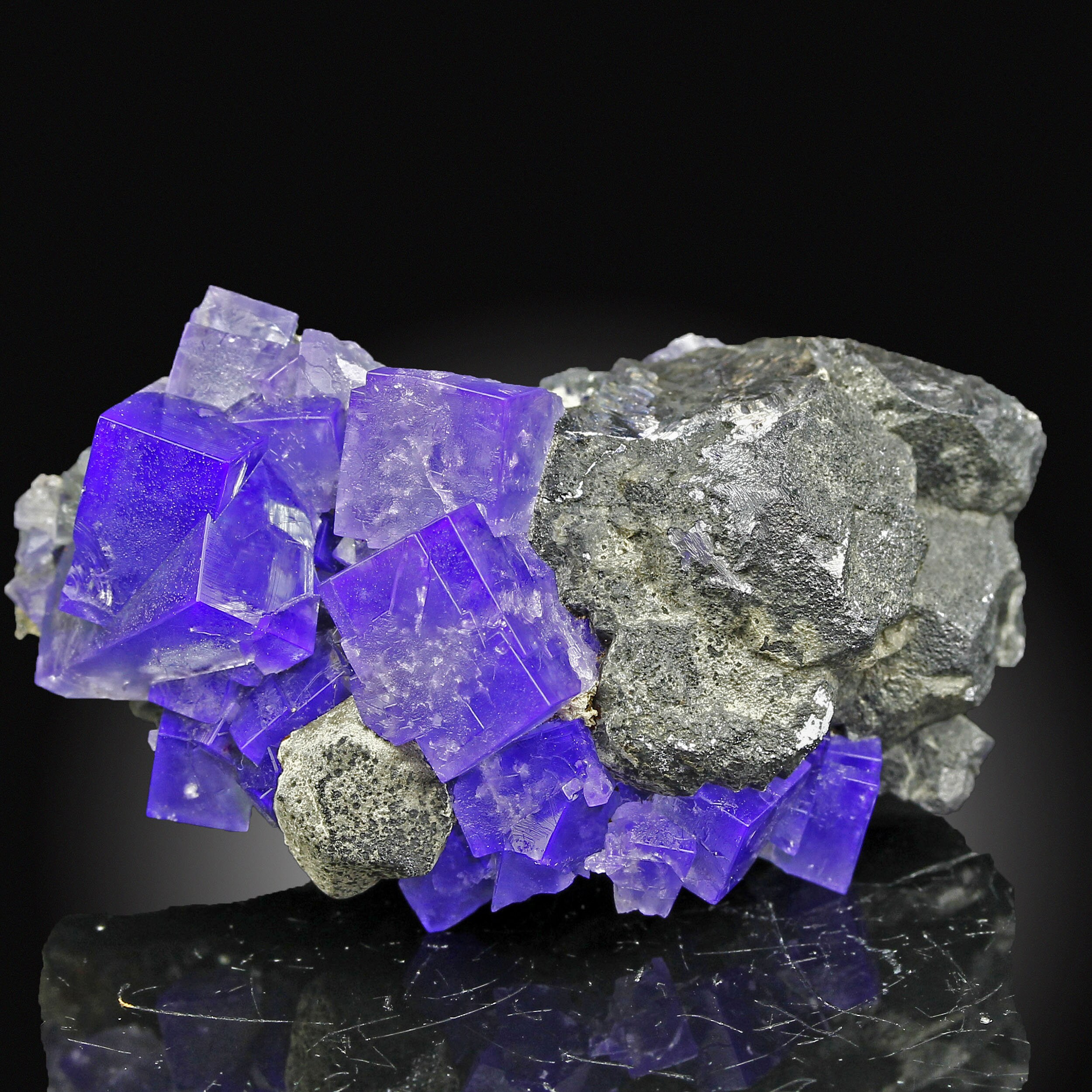 VIP-111 USA NM州 Fluorite with Galena＊激レア