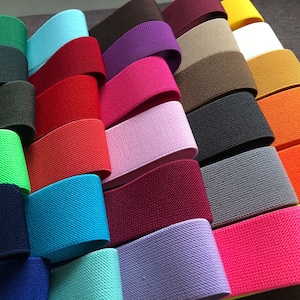 1.5 inch (38mm) -1YARD  Elastic band，Color wide elastic oak tendons，A skirt belt，Garment accessories