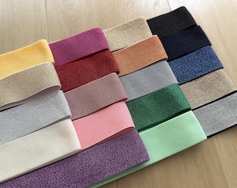 Elastische band van 1,5 inch / 40 mm，Brede gekleurde eiken pezenEen rokriem，Kledingaccessoires -1YARD