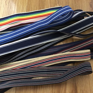 20mm Elastic bandColor wide elastic oak tendonsA skirt beltGarment accessories 1YARD image 1