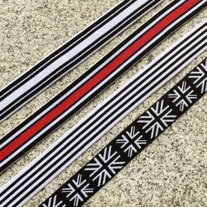 1 inch (25mm) Elastic band，Color wide elastic oak tendons，A skirt belt，Garment accessories -1YARD