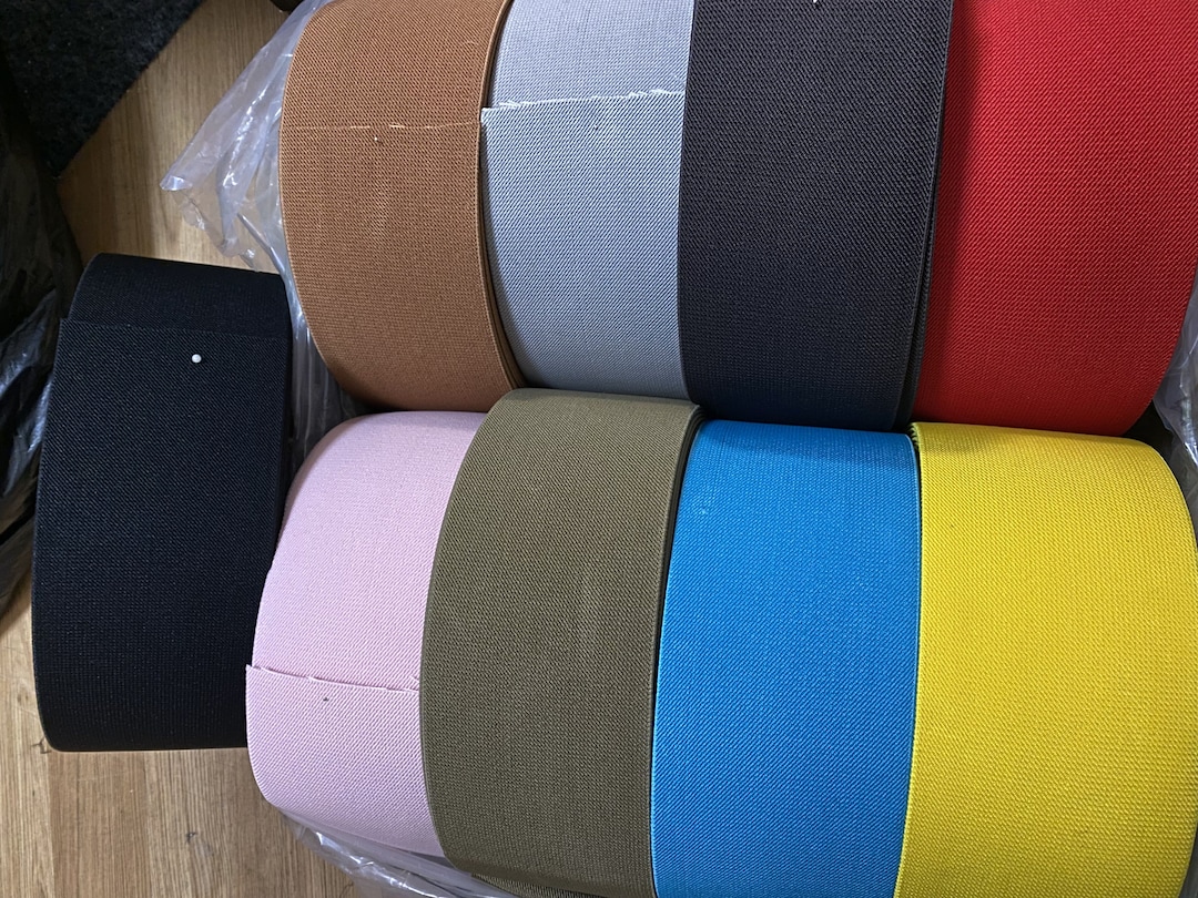 4 Inch (100mm) Elastic Band，color Wide Elastic Oak Tendons，a Skirt Belt ...