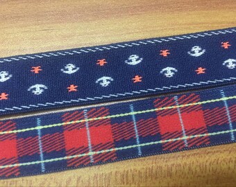 25mm(1inch) Elastic band,Color wide elastic oak tendons,A skirt belt,Garment accessories -1YARD