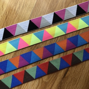 1 inch (25mm) Elastic band，Color wide elastic oak tendons，A skirt belt，Garment accessories -1YARD