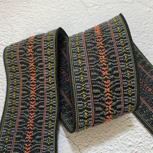 50 mm resårband, färgade breda elastiska ekben, kjolbälte, klädaccessoarer - 1 YARD bild 2