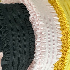 2 inch (50mm) - 75mm Elastic band，Color wide elastic oak tendons，A skirt belt，Garment accessories -1YARD