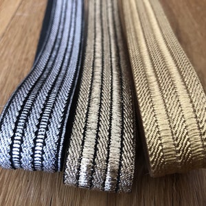 1 inch (25mm) Elastic band，Color wide elastic oak tendons，A skirt belt，Garment accessories -1YARD