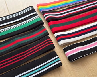1.5 inch (40mm) Elastic band，Color wide elastic oak tendons，A skirt belt，Garment accessories -1YARD