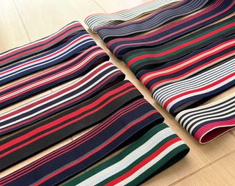 2 inch (50mm) Elastic band，Color wide elastic oak tendons，A skirt belt，Garment accessories -1YARD