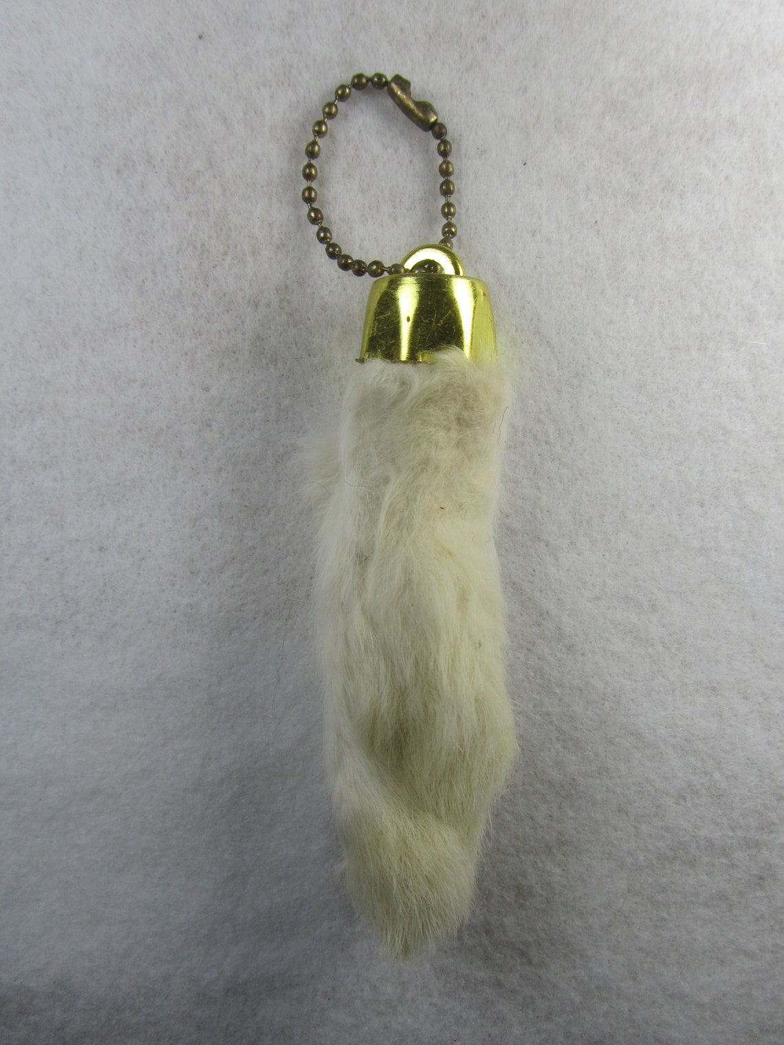 Faux Rabbits Feet Key Chain Good Luck Synthetic Fur Colored Etsy