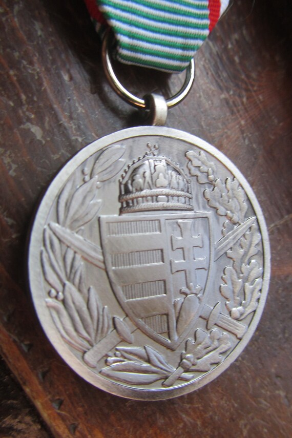 Hungarian "Pro Deo Et Patria" 19141918 Silver Collec… Gem