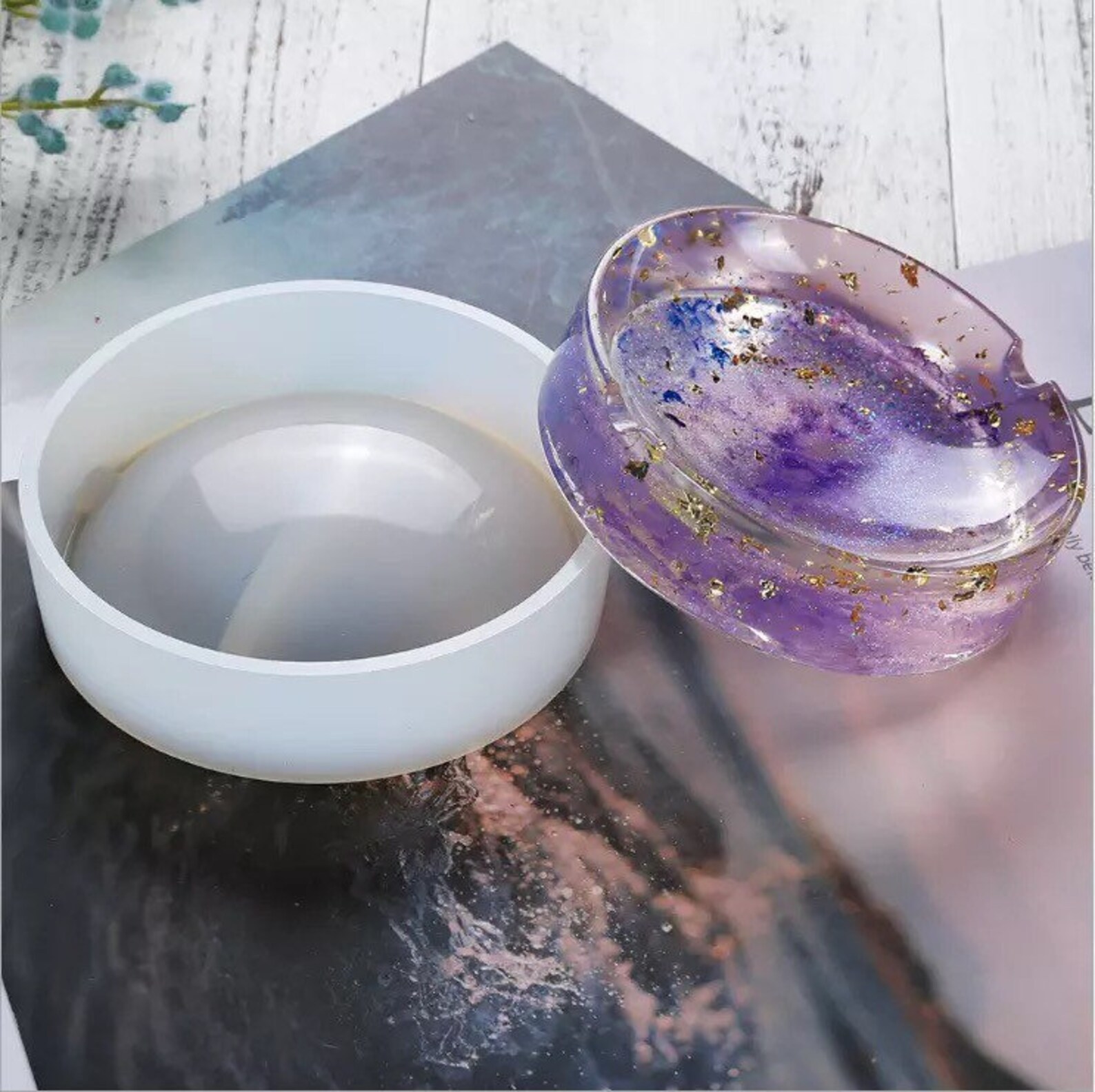 Silicone Ash Tray Resin Molds Etsy