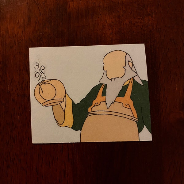 Tea w/ Uncle Iroh Stikr