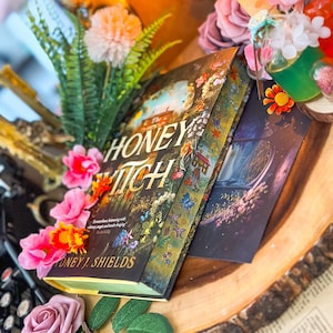 Bordures de livre peintes à la main THE HONEY WITCH - Édition spéciale - Sydney J Shields