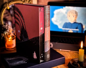 Hand-Painted 'Howl's Moving Castle' Book Edges - Folio Society Edition
