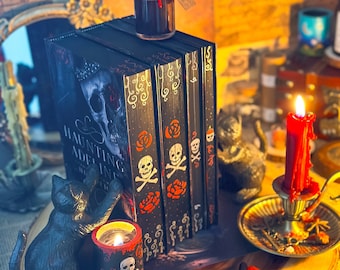 HAUNTING ADELINE Hand-painted Book Edges SET - H D Carlton Books - Special Edition Books